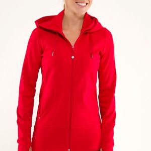 Ladies Lululemon Stride Jacket *Brushed burgundy